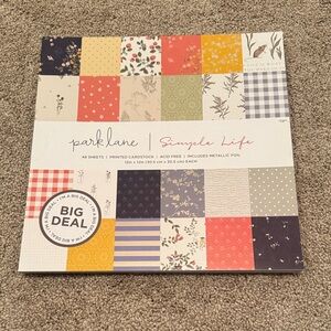Park Lane Simple Life Multicolor Cardstock Collection